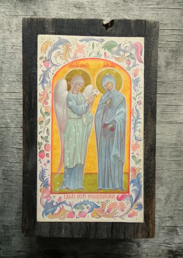 Annunciation. 32x20cm. 2020