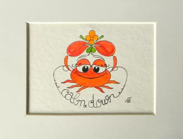 Egg tempera, ink on paper, 2021
