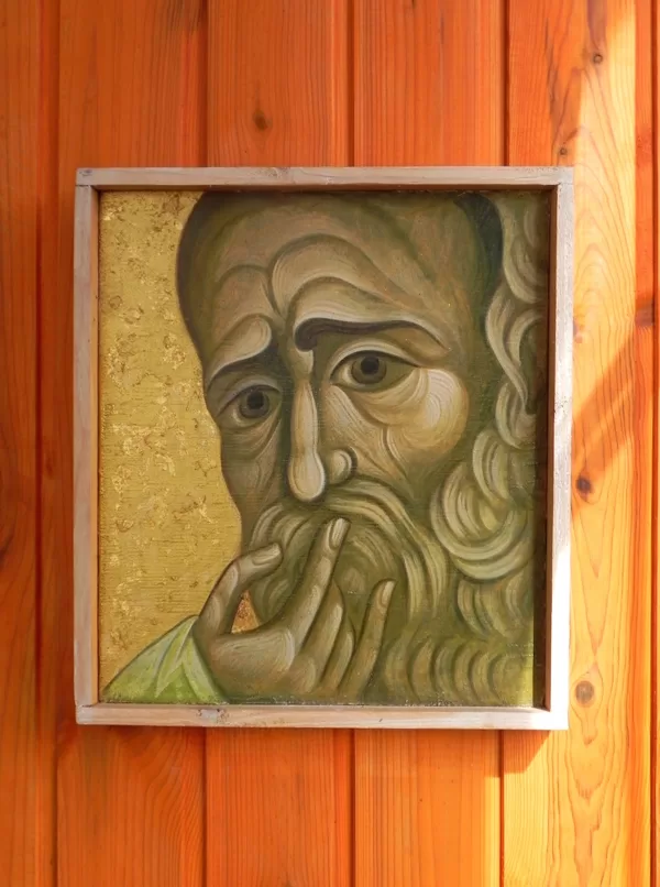 "John the Apostle". 32,5x30cm.