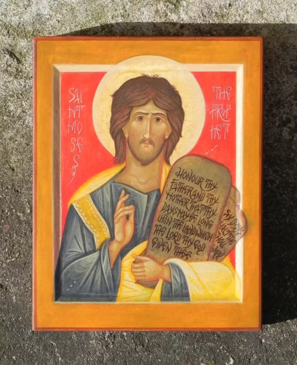 Saint Moses. 21x17cm