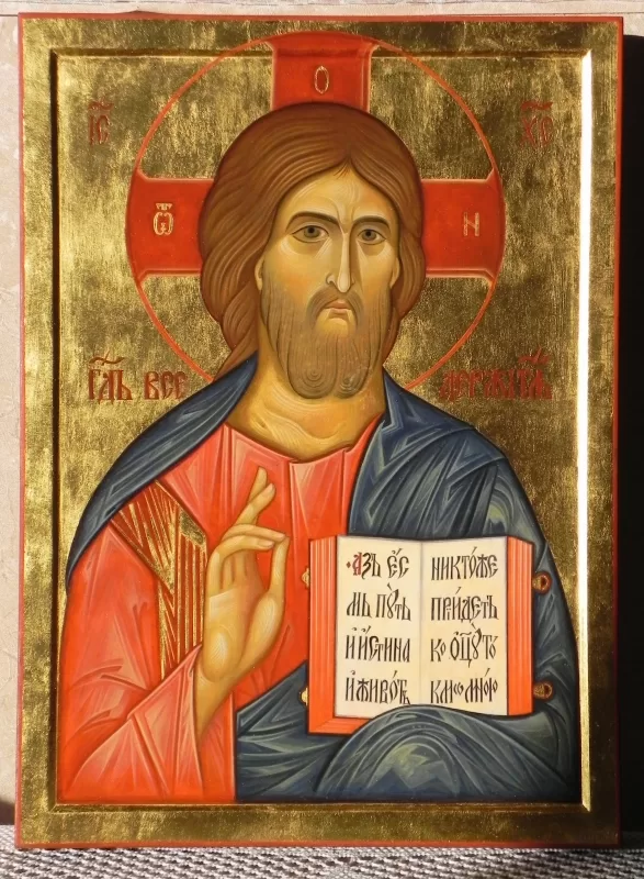 Christ the Pantocrator. 40x30cm