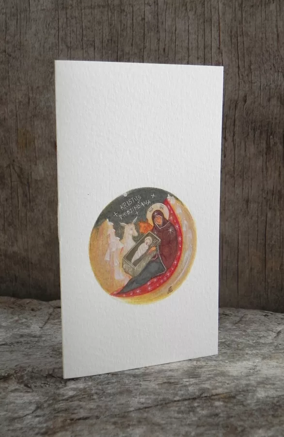 Paper, egg tempera. 2023