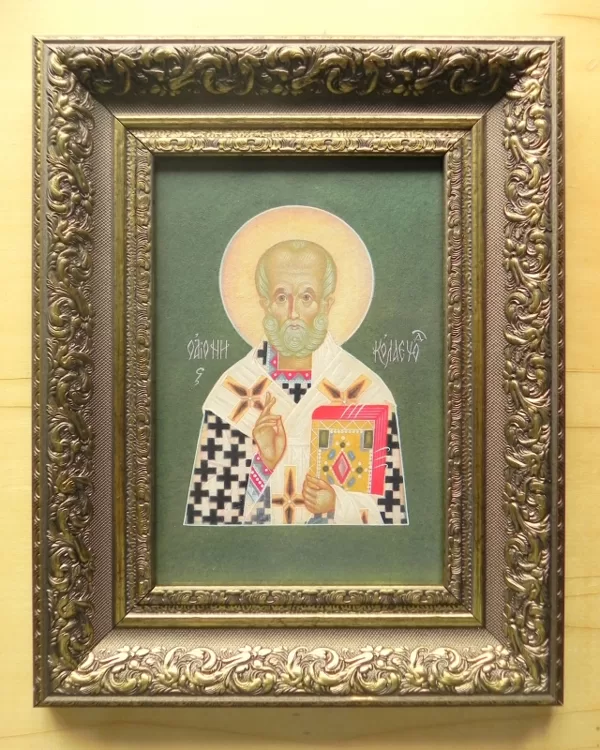 Saint Nicholas. 31x21,5cm