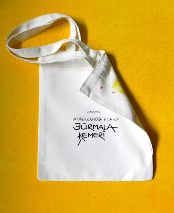 The other side of the Tote Bag - handwritten!