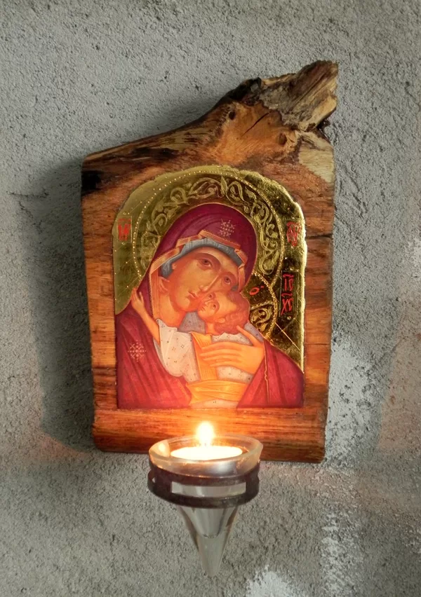 "Mercy of the heart" Icon of Mother of God. 2022
