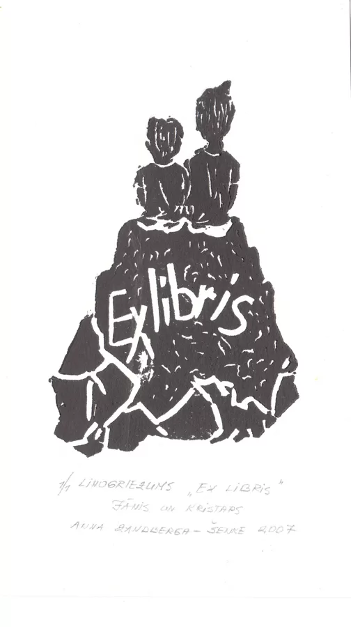 "My boys"'. Linocut. 2009