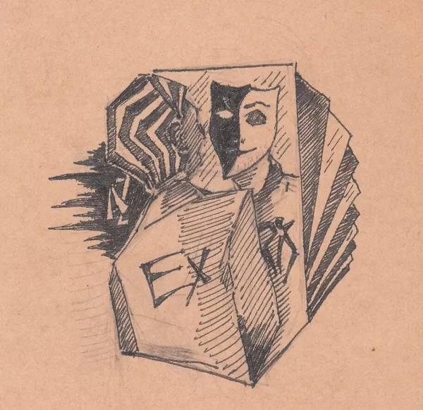 Ink on paper. 2009