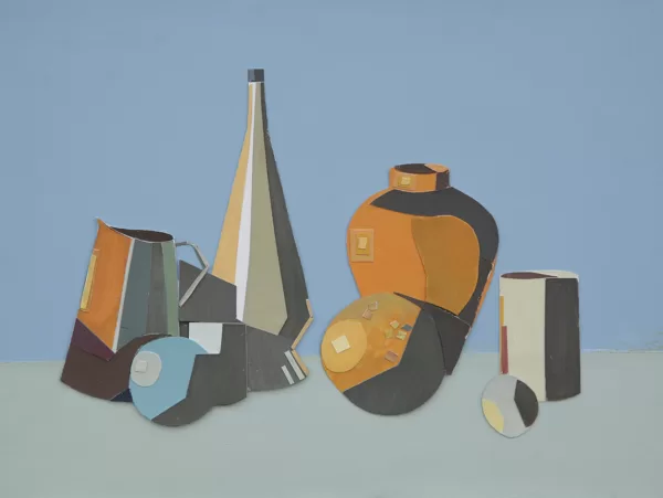 "Still Life". Paper application. 2009