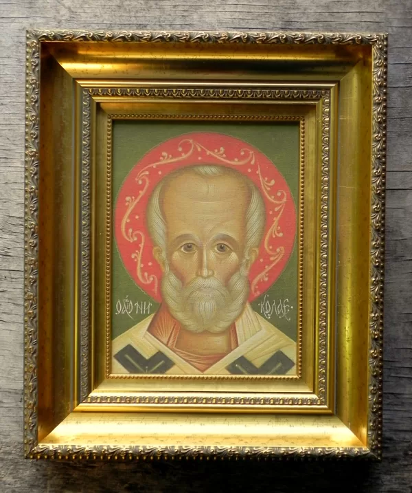 Saint Nicholas. 38x32cm. 2021