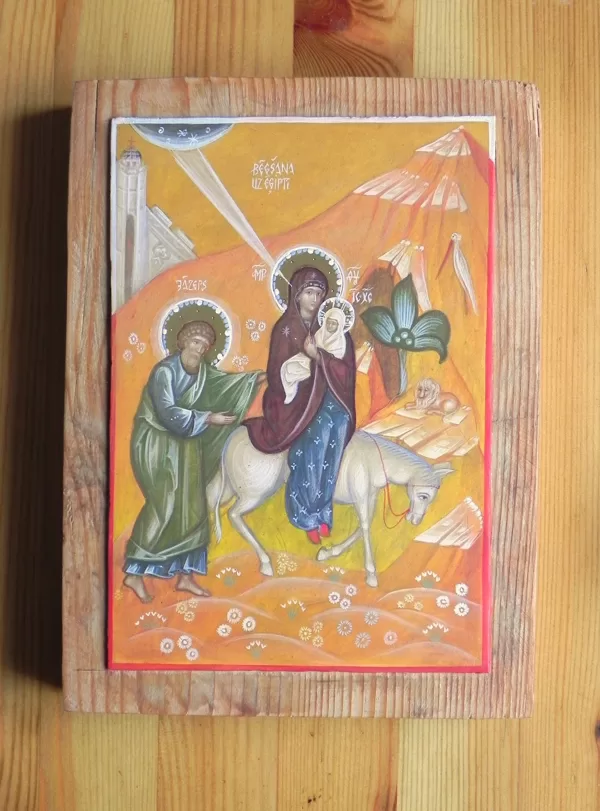 Bēgšana uz Ēģipti 22x16,5cm