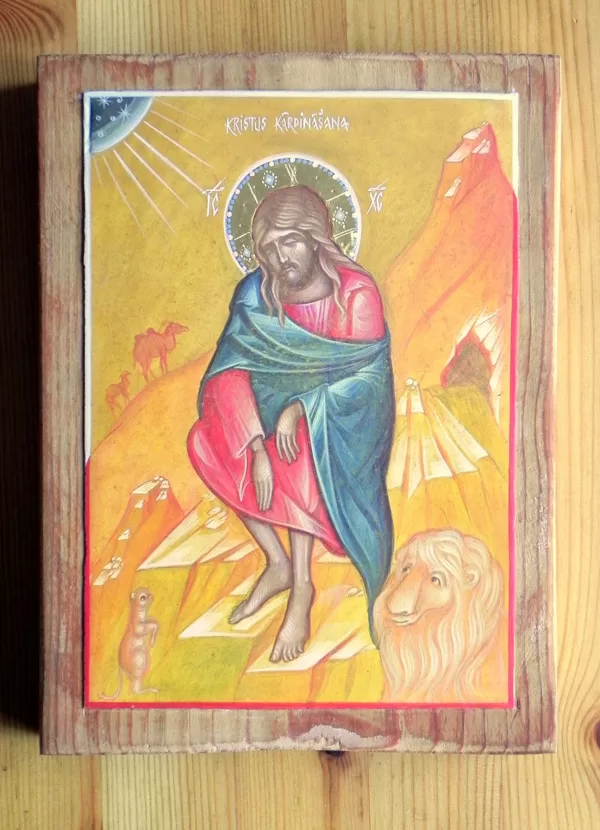 Kristus Kārdināšana 22x16,5cm