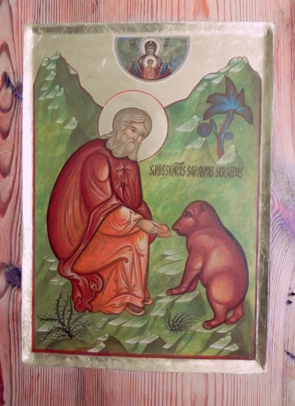 Sv.Sarovas Serafims 44,5x33cm