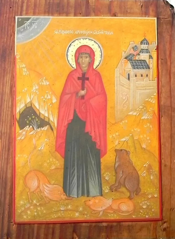 Sv.apustuļiem līdzīgā Tekla 22x16,5cm