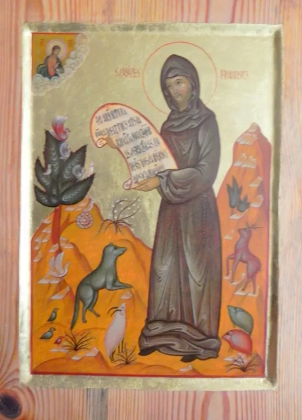 Sv.Asīzes Francisks 44,5x33cm