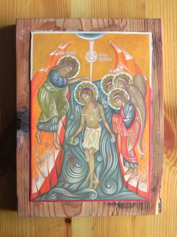 The Baptism of Christ 22x16,5cm