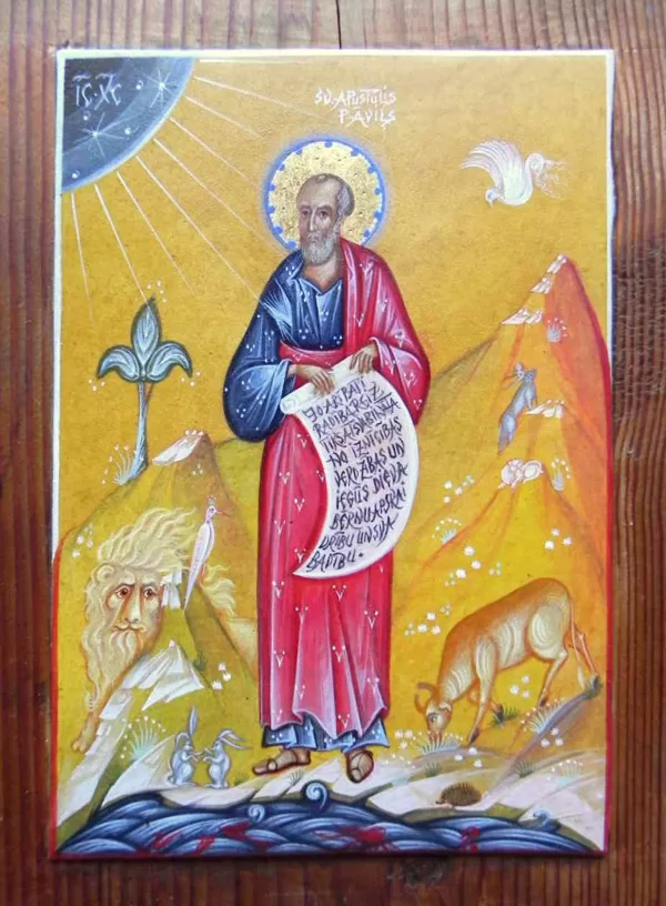 St.Paul the Apostle 22x16,5cm
