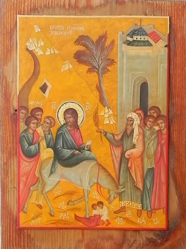 Entry into Jerusalem 22x16,5cm