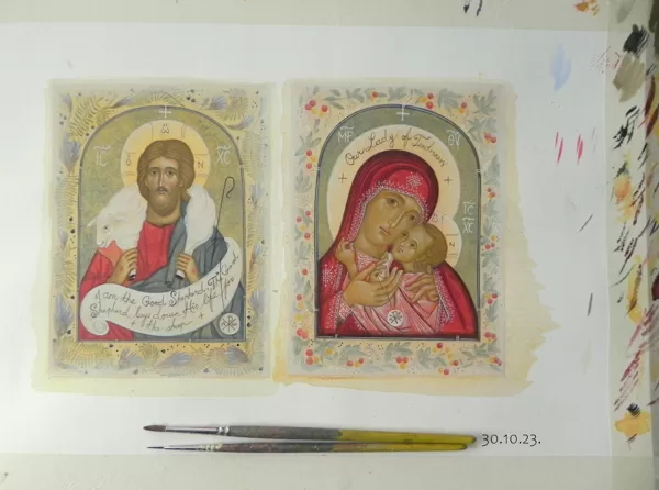 God Shepherd and Our Lady "Korsun". 2023