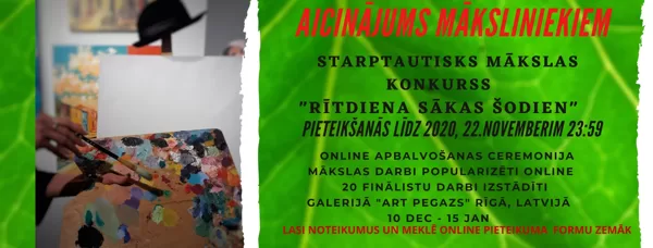 International art contest, Riga, Latvia 2020