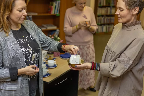 Katrs apmeklētājs, no manis saņēma mazu, manas dzejas fragmentu, piemiņai!