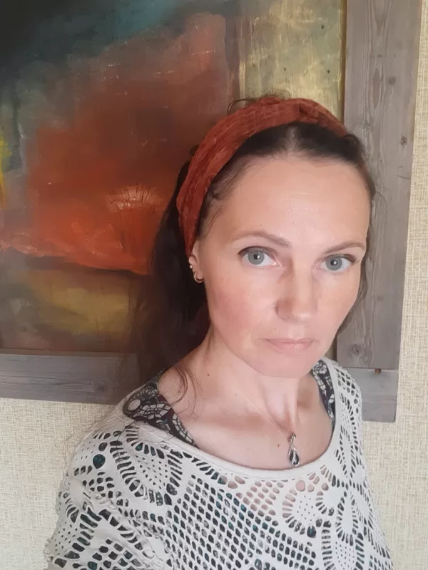 Mājās, pēc izstādes...