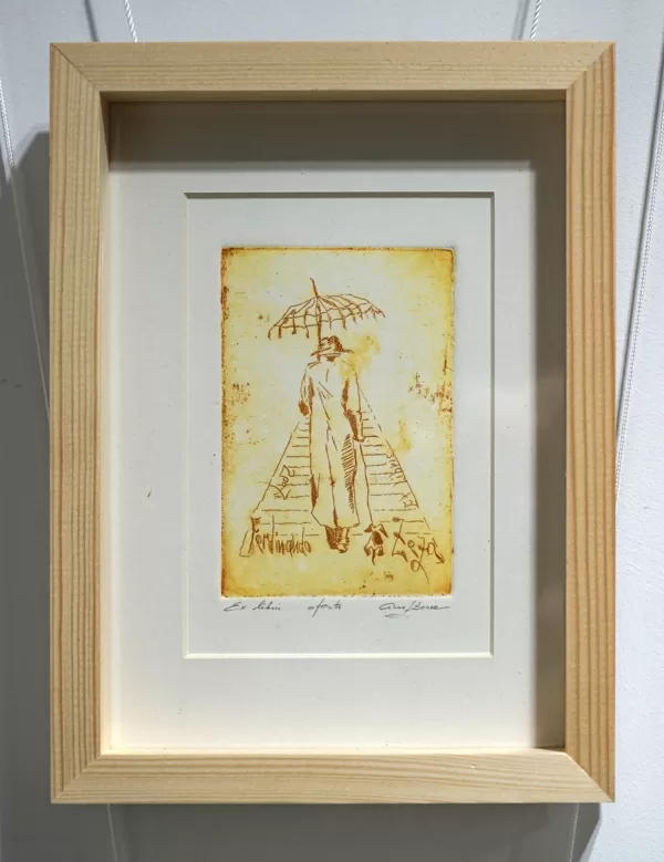 Ex-libris "Ferdinando Zeza". Oforts. 2007