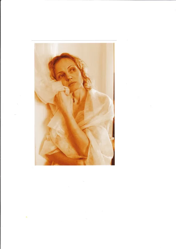 I was a foto model for the artist Irina Tīre