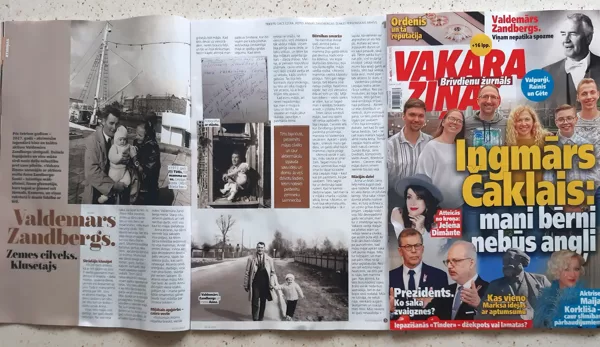 "Vakara ziņas". 28.04.2023. #17/18(894/895). My interview about dad.