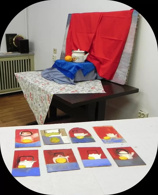 Oil painting master-class
