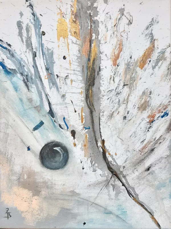 Adult group. Acrylic on canvas.