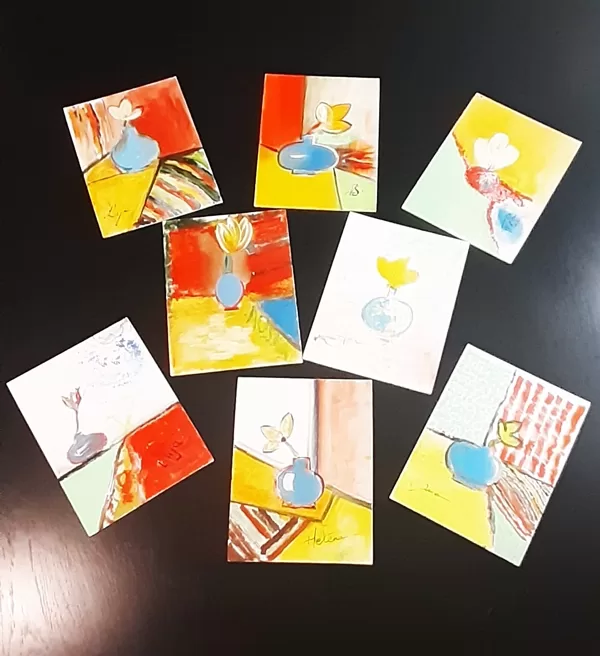 14.03.2025. Painting lesson in the first spring mood.