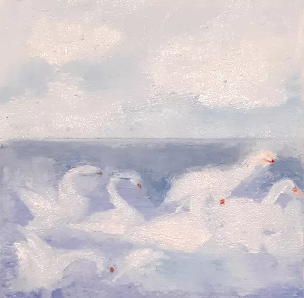 Oil on canvas.