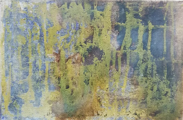Adult group. Canvas, mixed media. Background for the next painting.