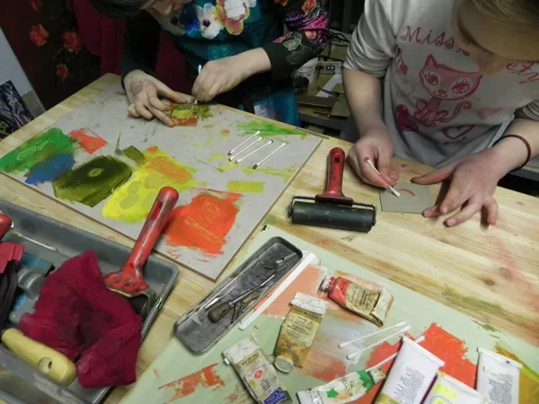 Master-class for children "LINOCUT"