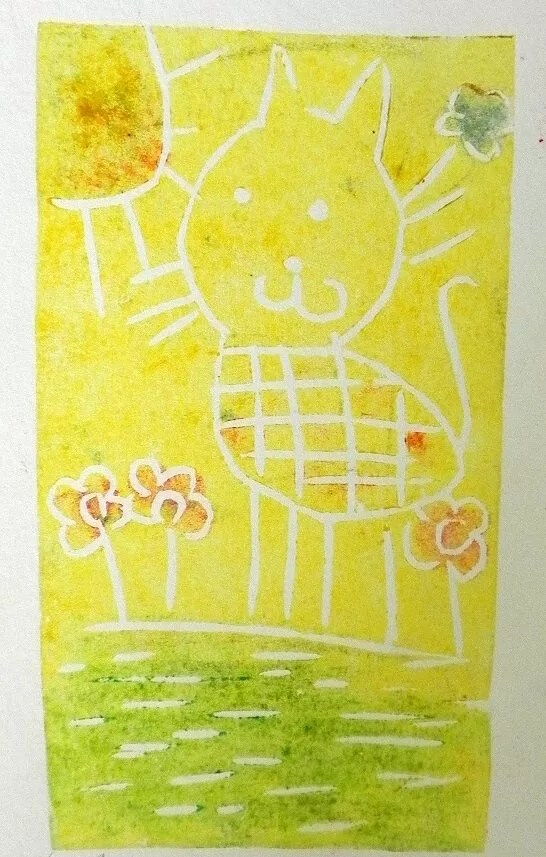Master-class for childfren "LINOCUT"