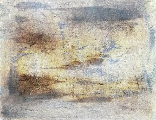 Adult group. Canvas, mixed media. Background for the next painting. 