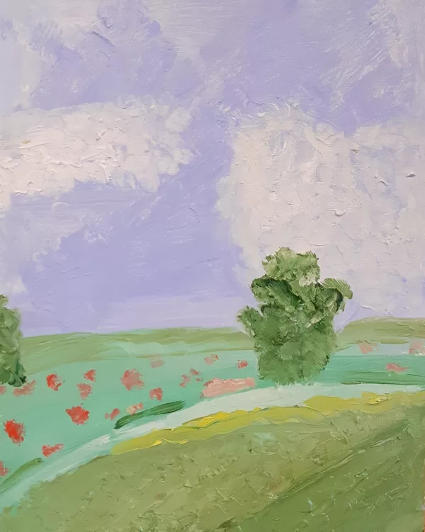 Oil on canvas
